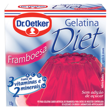 Gelatina Diet Framboesa