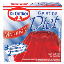 Gelatina Diet Morango