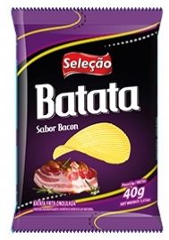 Batata Ondulada Bacon